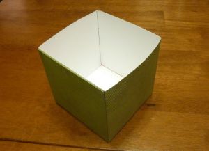 како направити кутију папира 19