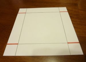 kako napraviti kutiju papira 2