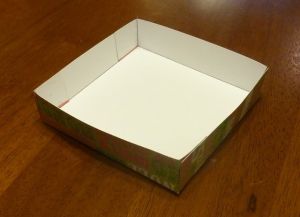 како направити кутију папира 7