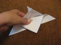 как да направите хартиена пеперуда 14