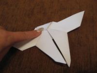 jak vyrobit papírový motýl 16