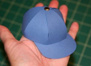 како направити шешир од папира_16