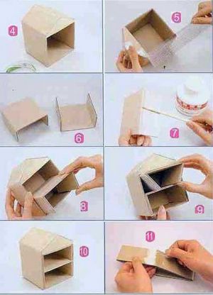 Како направити кутију папира5