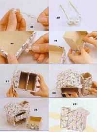 Kako narediti škatlo iz papirja8