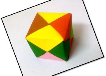 как да направите куб на хартия 11