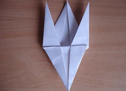 Kako narediti golob iz papirja 11