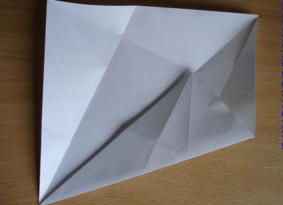 Kako narediti golob iz papirja 5
