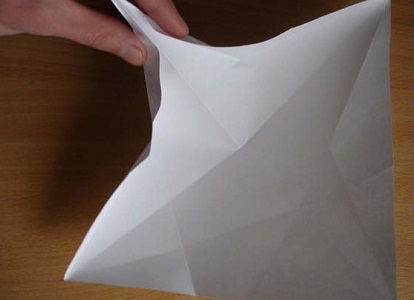 Kako narediti golob iz papirja 7