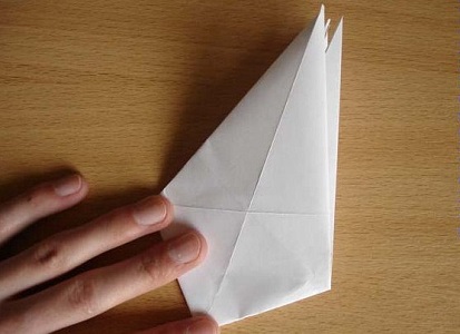 Kako narediti golob iz papirja 9
