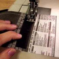 Kako napraviti haljinu iz novina55