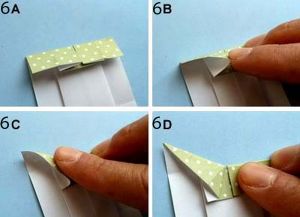 како направити хаљину из папира (15)