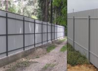 Как да направите ограда на гофрирани12