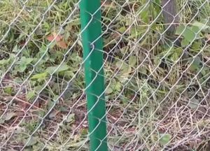 Како направити ограду из ланчане линије мреже22