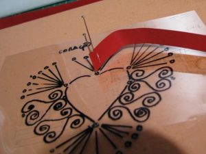 как да направите сърце от хартия 25