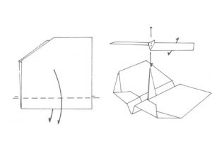 Jak zrobić helikopter z papieru 15