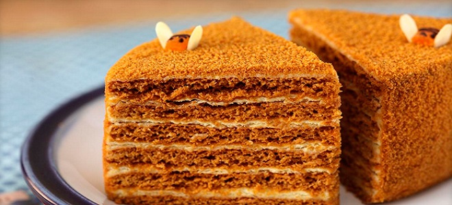 Торта Джинджър - мед