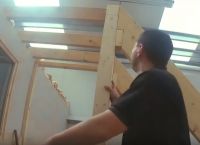 Kako narediti stopnišče iz lesa19
