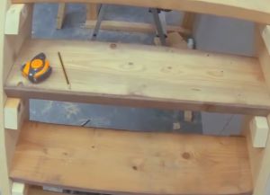 Как да направите дървена стълба25