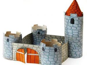papierowy zamek dla dzieci 9