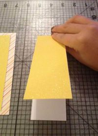 как да направите хартиен водопад 4