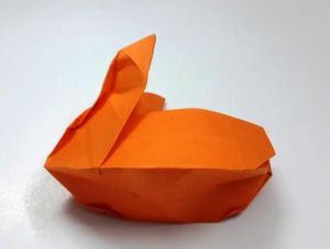 как да направите заек от хартия