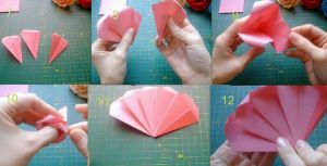 Jak vyrobit rozety z papíru2