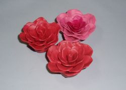 jak vyrobit růže z plastelíny 7