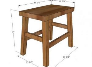 Jak vyrobit stoličku ze stromu vlastními rukama1