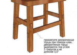 Jak vyrobit dřevěnou stoličku s vlastními rukama