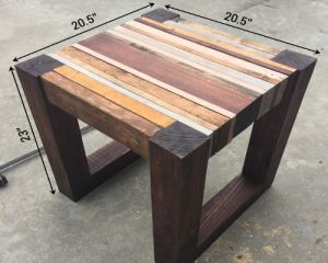 Как да направите маса от дърво със собствена ръка8