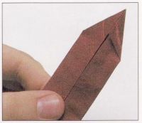 jak zrobić czworościan z papieru