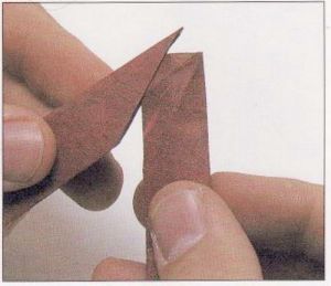 kako napraviti papir tetraedron12