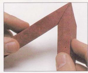 како направити тетрахедрон из папира