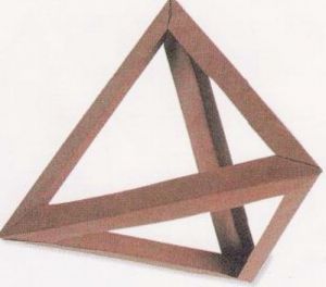 kako napraviti tetraedar iz papira