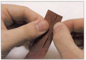 kako narediti papir tetrahedron2