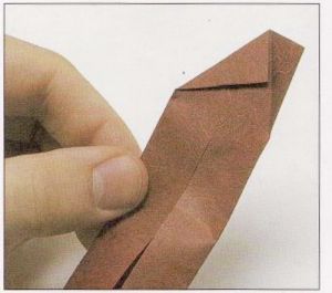kako narediti tetraedron iz papirja