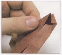 jak zrobić czworościan z papieru