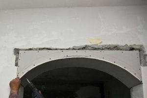 Как да направите суха стена arch13