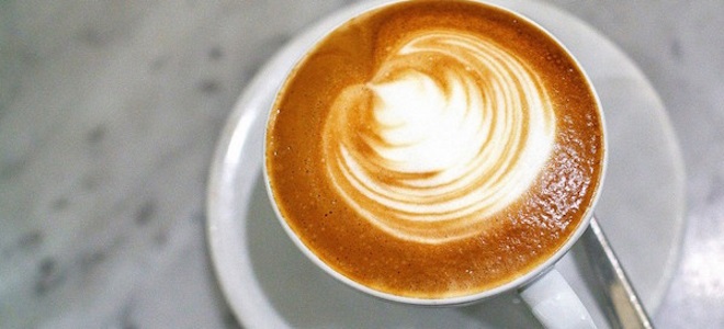 како направити латте кафу