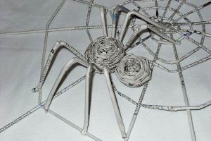 jak zrobić pająka z papieru 29