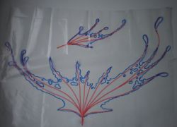 как да нарисувате опашката на русалката 6