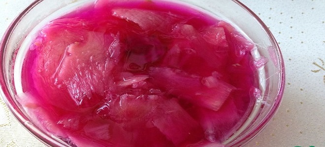 Rožnati kislega ingverja - recept doma