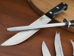 Как правильно точить ножи мусатом