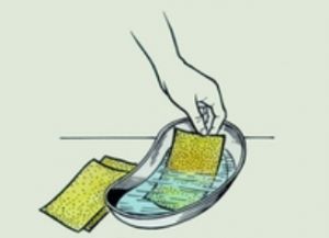 как да поставите горчични мазилки 1