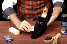 как да възстановите велур обувки