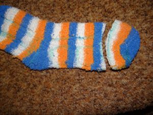 как да шиете маймуна от чорап 7