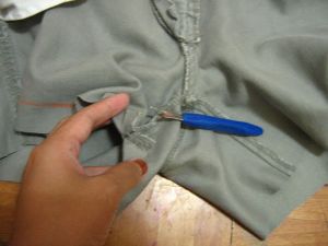 как да шият пола на дънки24