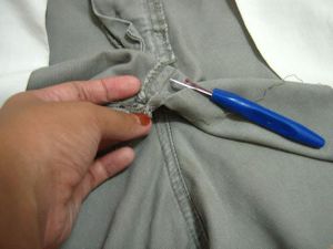 как да шиете пола от дънки26
