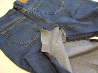 как да шият пола на джинси5