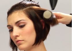 kako lepo oblikovati lase s sušilcem za lase 7
